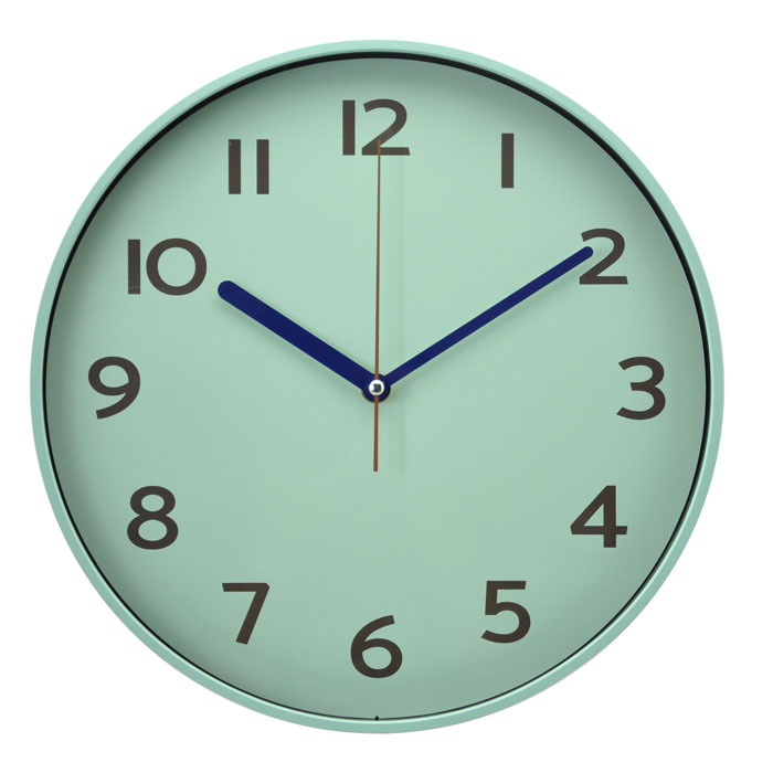 Reloj Redondo 31 Cm Verde/cafÉ | Otros | decoracion
